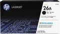 Original HP 26A Black Toner Cartridge | Works with HP LaserJet Pro M402 Series, HP LaserJet Pro MFP M426 Series | CF226A