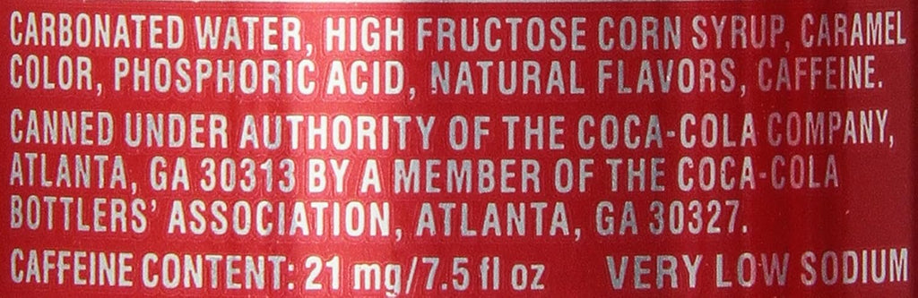 Coca-Cola Classic Mini-Can 7.5 oz, 24 Pack Y34050