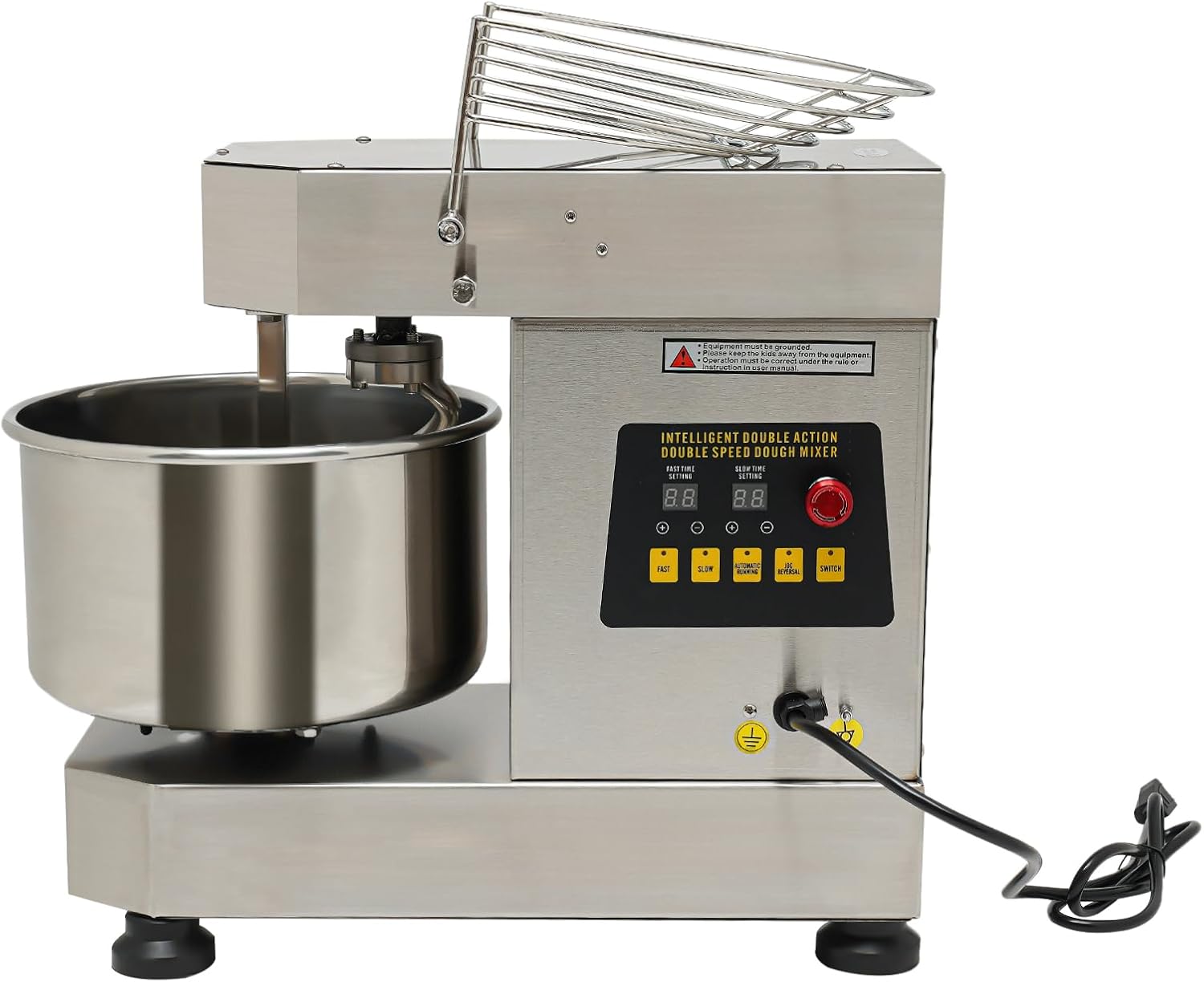 Commercial Dough Mixer 750W with Stainless Steel Bowl C11091