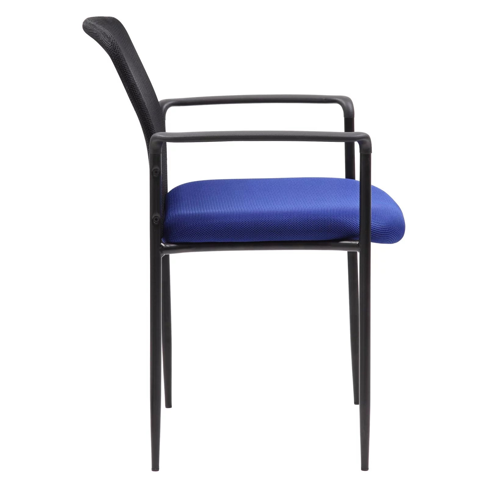 BOSS B6909-GY Stackable Mesh Guest Chair, Grey D512