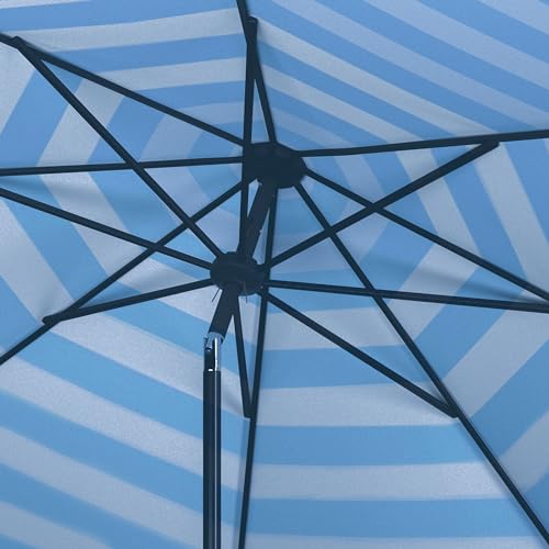 SAFAVIEH Outdoor Iris 9-inch Auto Tilt Umbrella G206