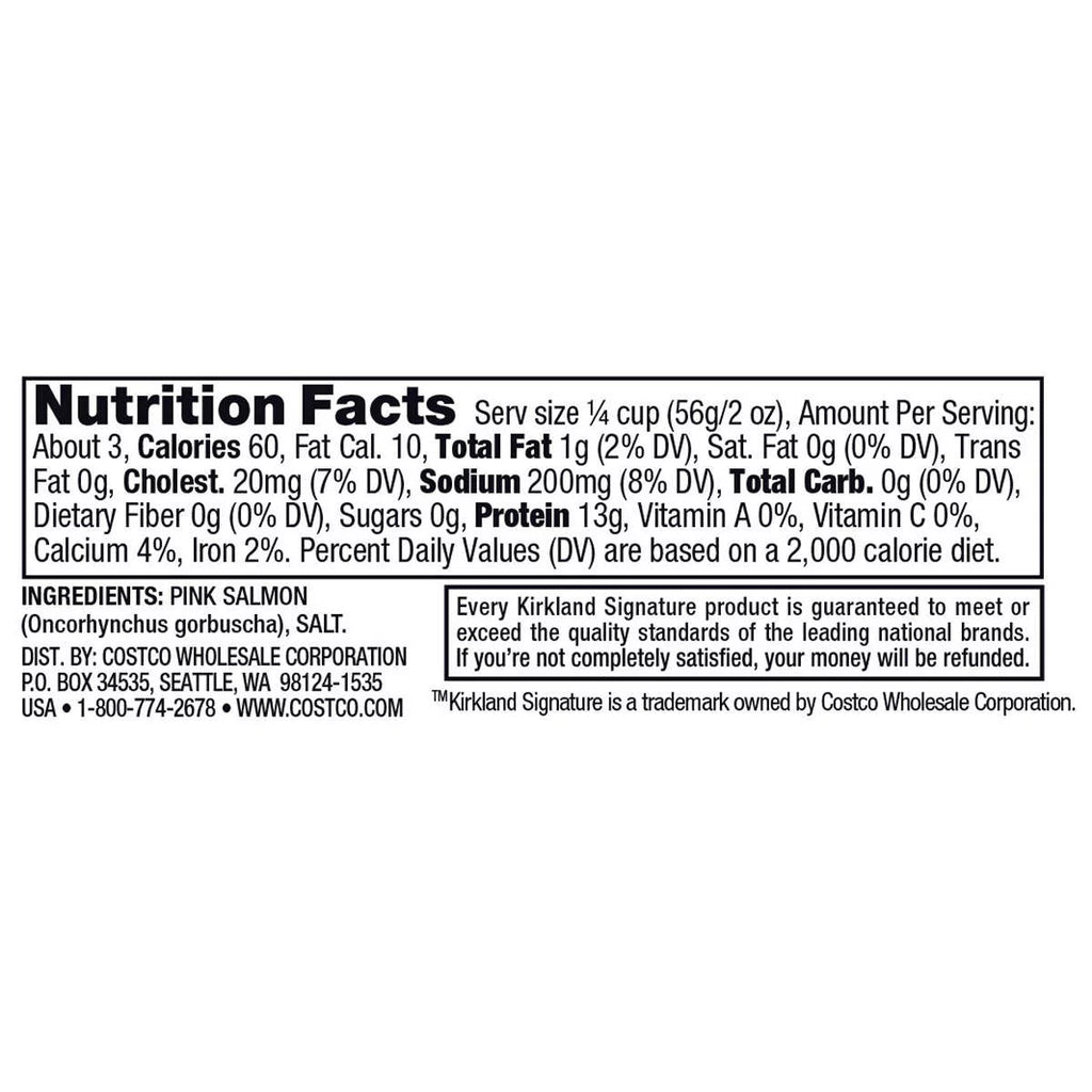 Kirkland Signature Wild Alaskan Pink Salmon, 6 oz, 6-count O286662