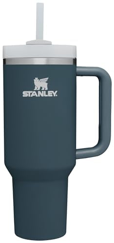 Stanley Quencher H2.0 Soft Matte Collection, Stainless Steel Vacuum Insulated Tumbler with Lid and Straw for Iced and Cold Beverages