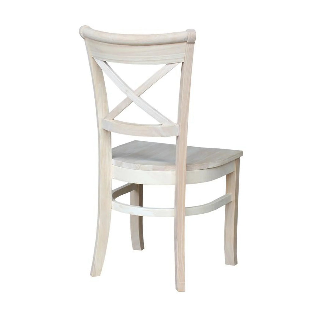 Set of Two Charlotte X-Back Chairs E533069