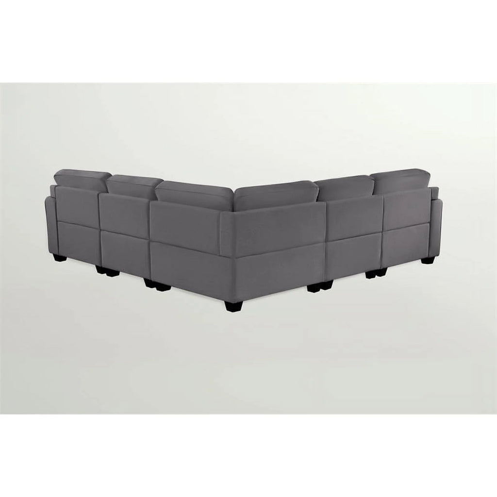 Legend Vansen Fabric Flexible Combination Module Reversible Sectional Sofa V274674