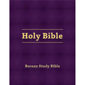 BSB Publishing 247967 Berean Study Bible - Eggplant Hardcover