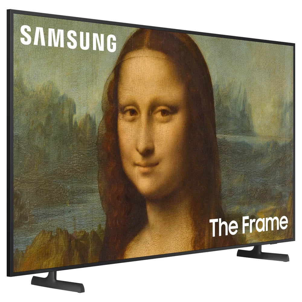 Samsung QN75LS03BAFXZA 75" The Frame QLED 4K UHD Smart TV with Modern Teak Bundle A666692