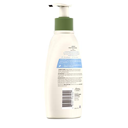 Aveeno Sheer Hydration Daily Moisturizing Lotion for Dry Skin, Fragrance-Free, 12 Fl. Oz J352