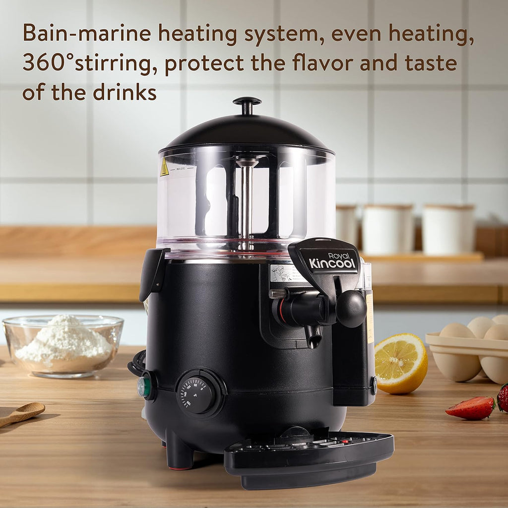 2.6 Gallon Hot Beverage Dispenser Automatic Hot Chocolate Maker Y286
