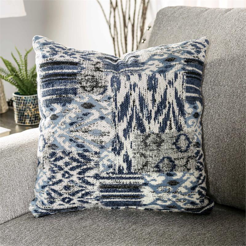 Furniture of America Brill Transitional Fabric Nailhead Sofa Light Gray T22777