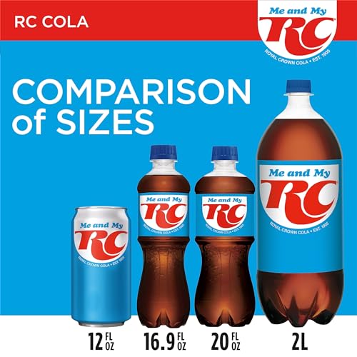 RC Cola Soda, 12 Fl Oz (Pack of 12) L30438