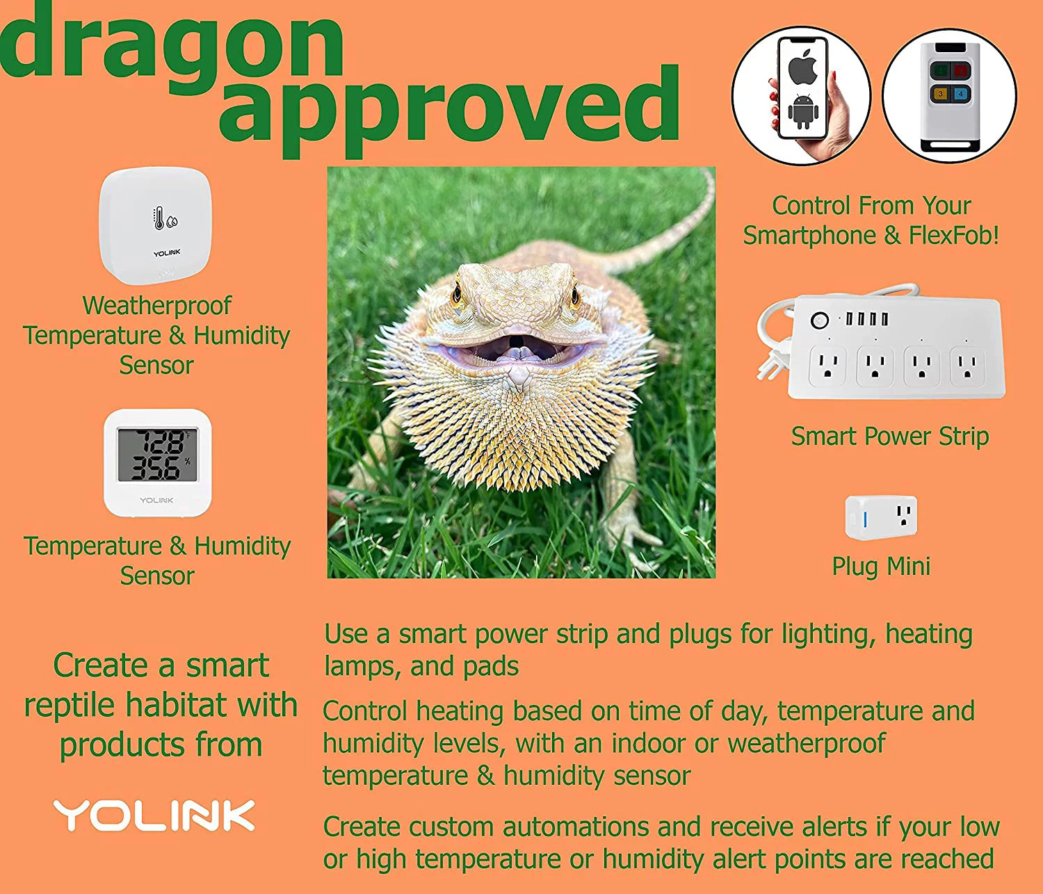 YoLink Mini Plug Smart Outlet for Alexa Google Assistant IFTTT B294