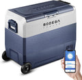 BODEGACOOLER 12 Volt Car Refrigerator, Portable Freezer,64 Quart Car Fridge Dual Zone WIFI APP Control, -4℉-68℉ RV Electric Compressor Cooler 12/24V DC and 100-240V for Outdoor, Camping,Travel