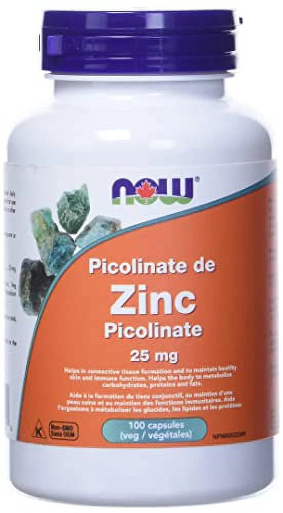 NOW Zinc Picolinate 25mg