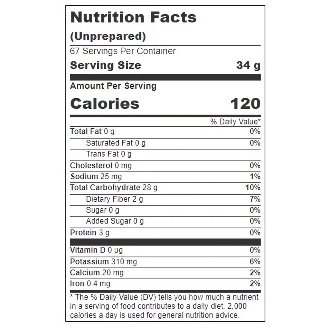 Dehydrated Potato Slices Value Pack 5 Pound Bulk Bag E146815