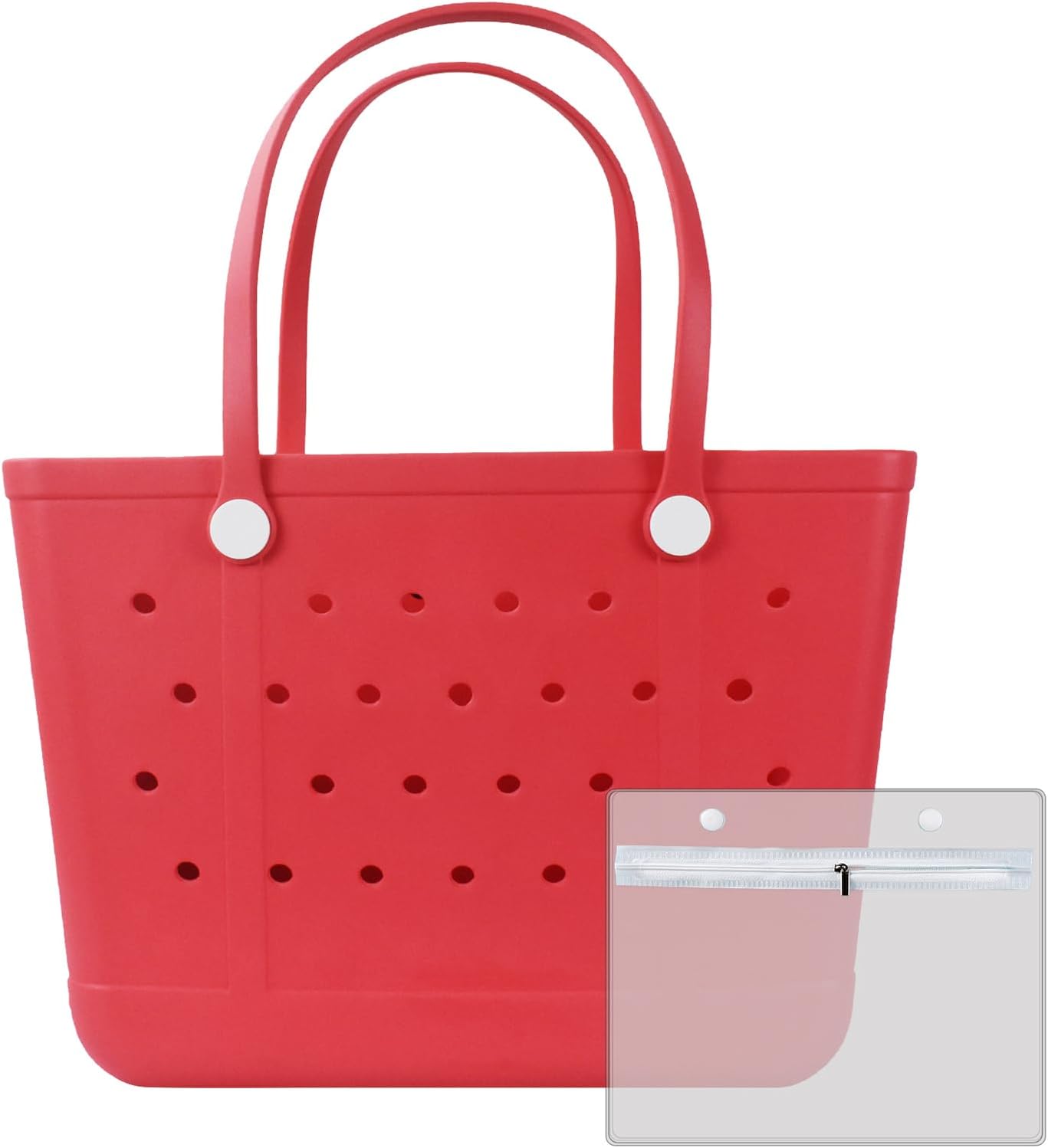 X Large Rubber Beach Bag, Beach Bags Waterproof Sandproof Beach Bag Tote Portable Outdoor Open Beach Tote Bag for Beach Boat Pool Sports