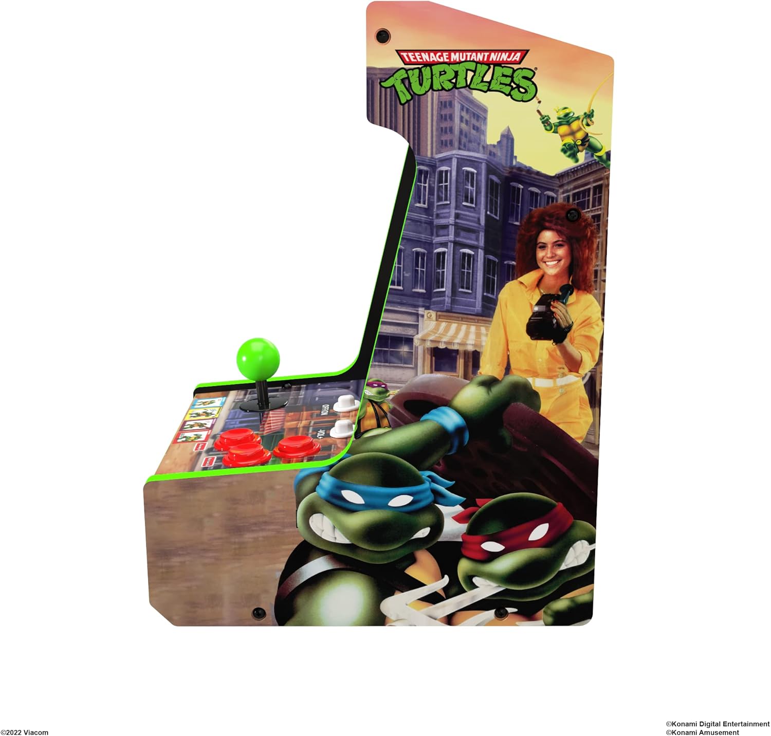 Arcade1UP Teenage Mutant Ninja Turtles Countercade 2-in-1 Arcade Machine J881148