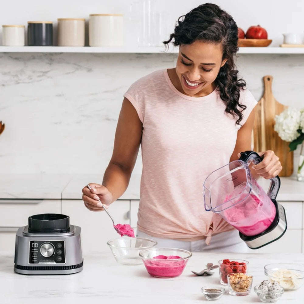 Power Blender & Processor System, Smoothie Bowl Maker - Silver I473328