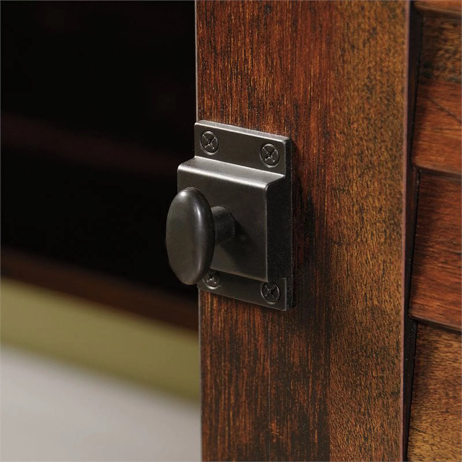 Pemberly Row Computer Desk with Hutch, Curado Cherry J48760