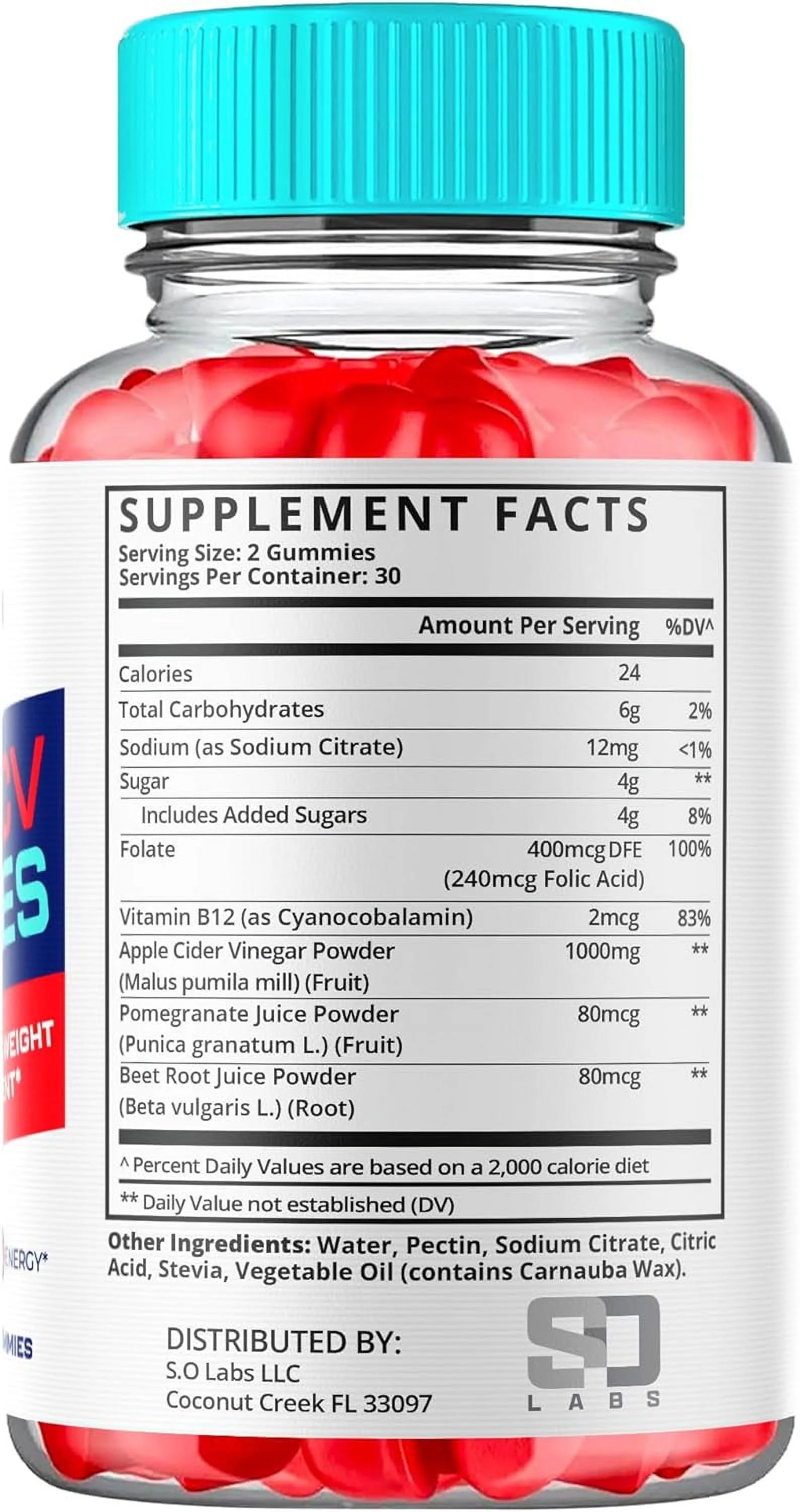 Ketosophy ACV Keto Gummies, 60 Count L27376