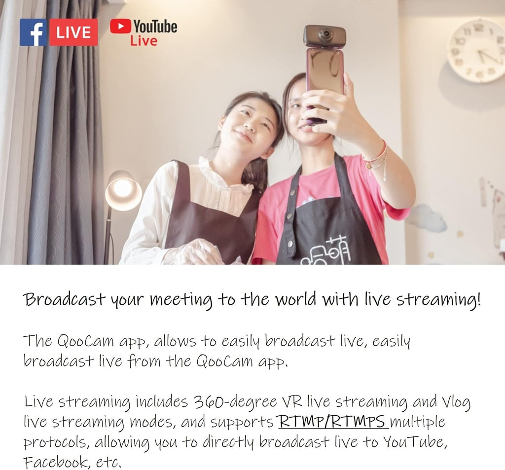 KanDao QooCam Fun Black 360 Camera for Smartphone U438