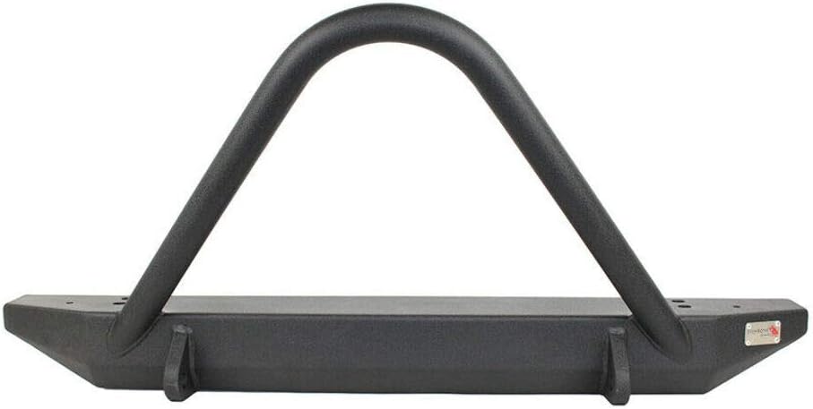 Fishbone Offroad Jeep TJ Front Bumper with Stinger 97-06 Wrangler Steel Black M6179