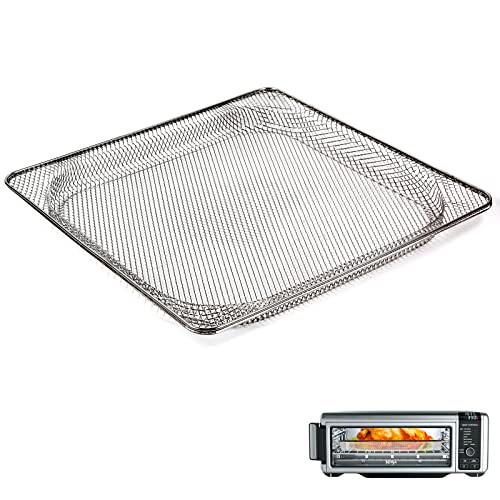 Replacement Air Fryer Basket for Ninja Foodi DT251 DT201 Air Fryer Oven, Stainless Steel Air Fryer Accessories for Ninja Foodi 10-in-1 Smart XL Air Fry Oven