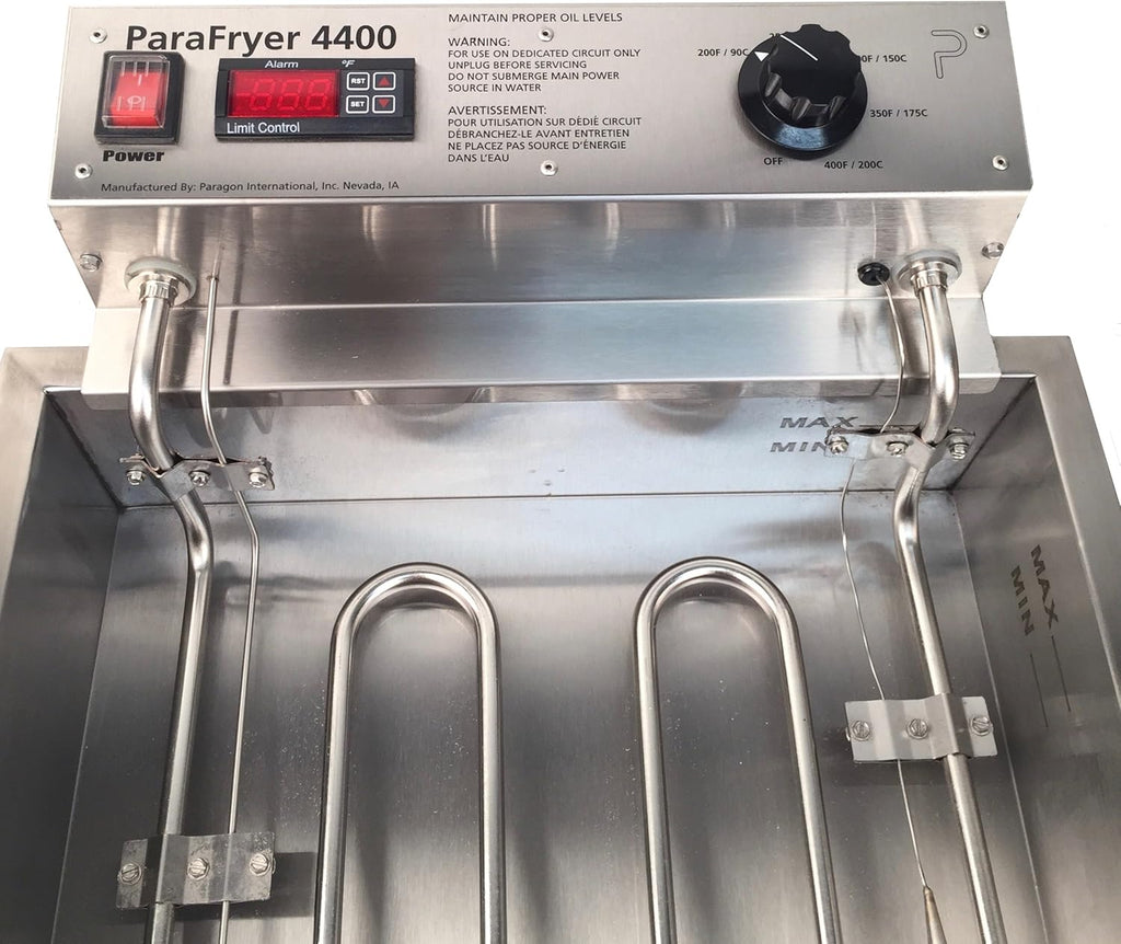 Paragon Commercial Funnel Cake Fryer Machine 4400W 220V Silver U204