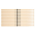 6 PACK Promark Select Balance Maple Rebound 5A Drumsticks RBM565RW-6
