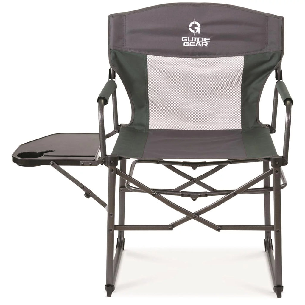 Guide Gear Easy Carry Director Camping Chair, Portable Folding, 300-lb Capacity Q8455