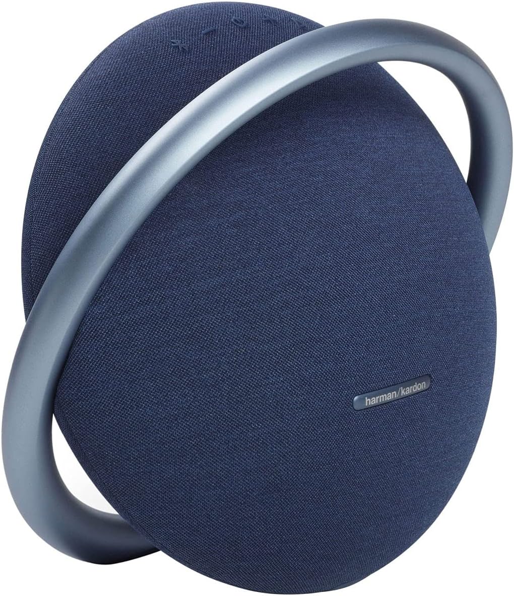 Harman Kardon Onyx Studio 7 Bluetooth Wireless Portable Speaker, Blue (Renewed) V9988