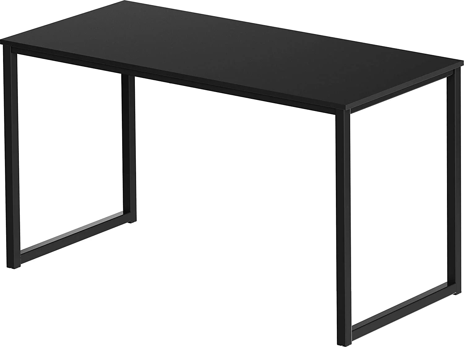 SHW Home Office 48-Inch Computer Desk, Black V8699
