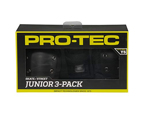 Pro-Tec Street Gear Jr 3 Pack Black K920207