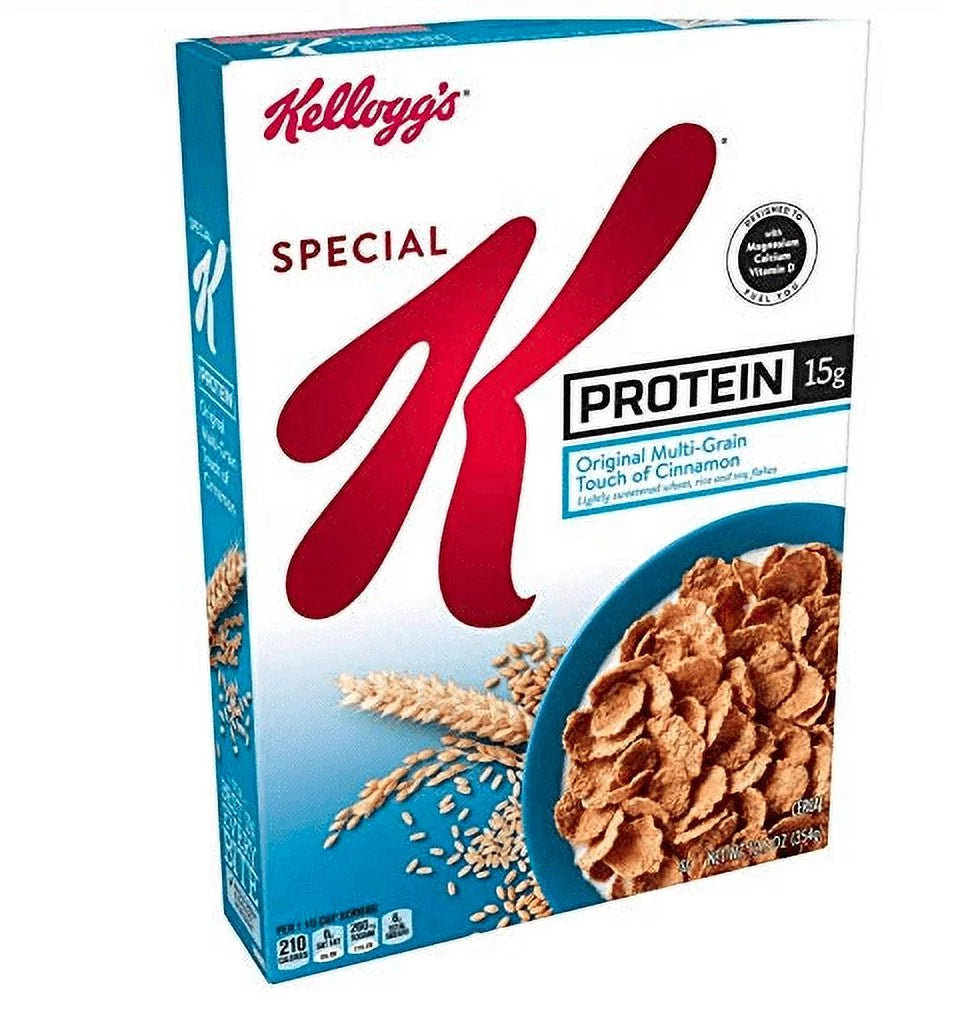 Special K Protein Cereal 12.5 oz, Pack of 4 D6067