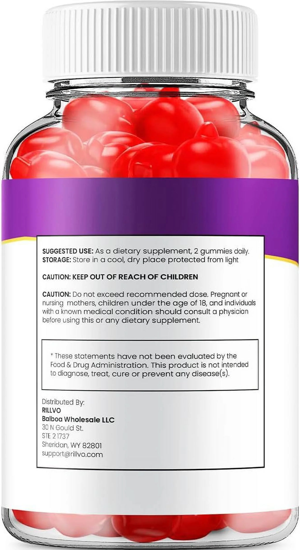 Fit Flex Keto ACV Gummies 5 Pack - Apple Cider Vinegar Dietary Supplement with B12 Beet Root E46373