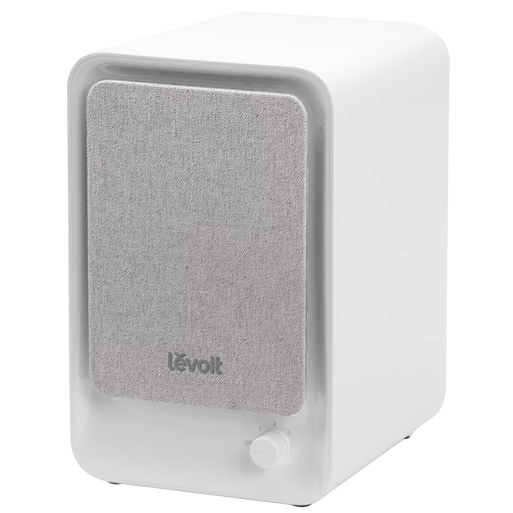 Levoit True HEPA Air Purifier LV-H126, Compact for Small Rooms, Bedroom, Offices, Dual Activated Carbon Filters for Smoke Odors，200sq ft