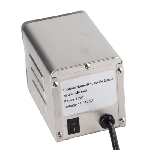 Stainless Steel BBQ Rotisserie Motor 110V T7095