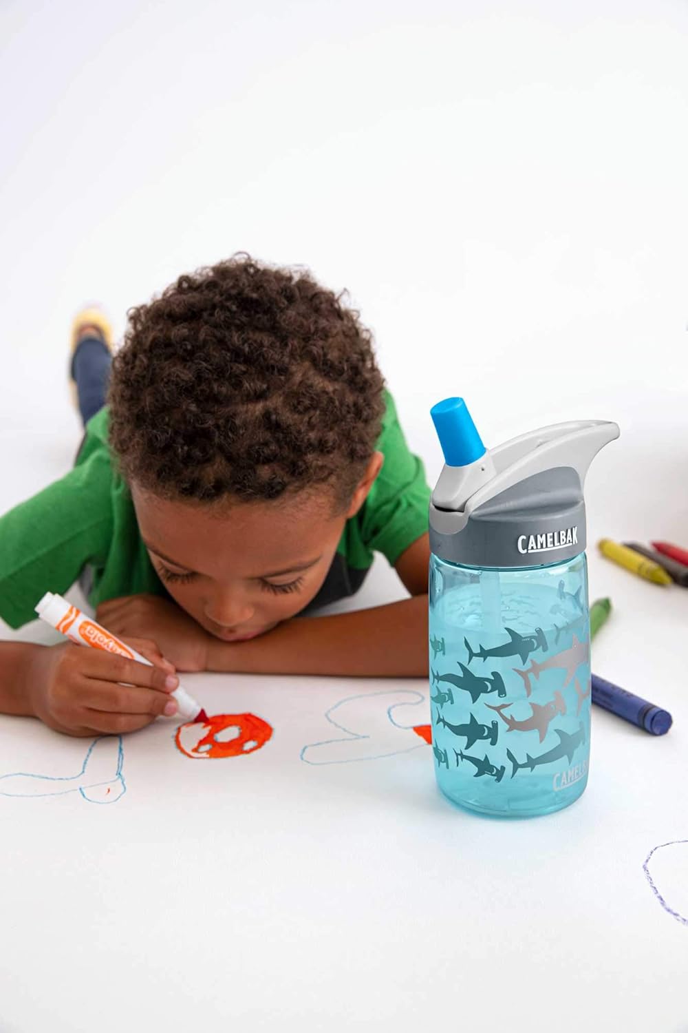 CamelBak Eddy Kids BPA Free Water Bottle 12 oz, Glitter UFOs R84622