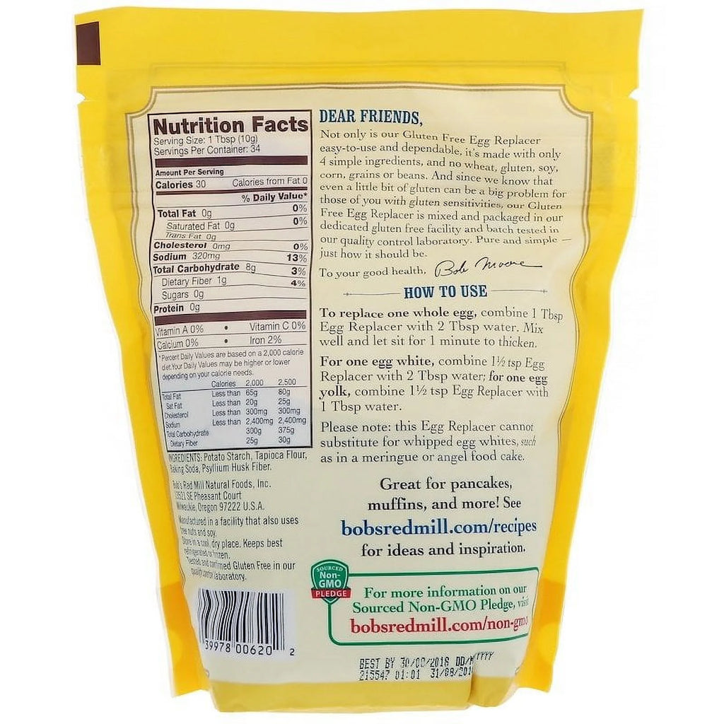 Bob's Red Mill Egg Replacer, 12 oz Pack of 4 G6430
