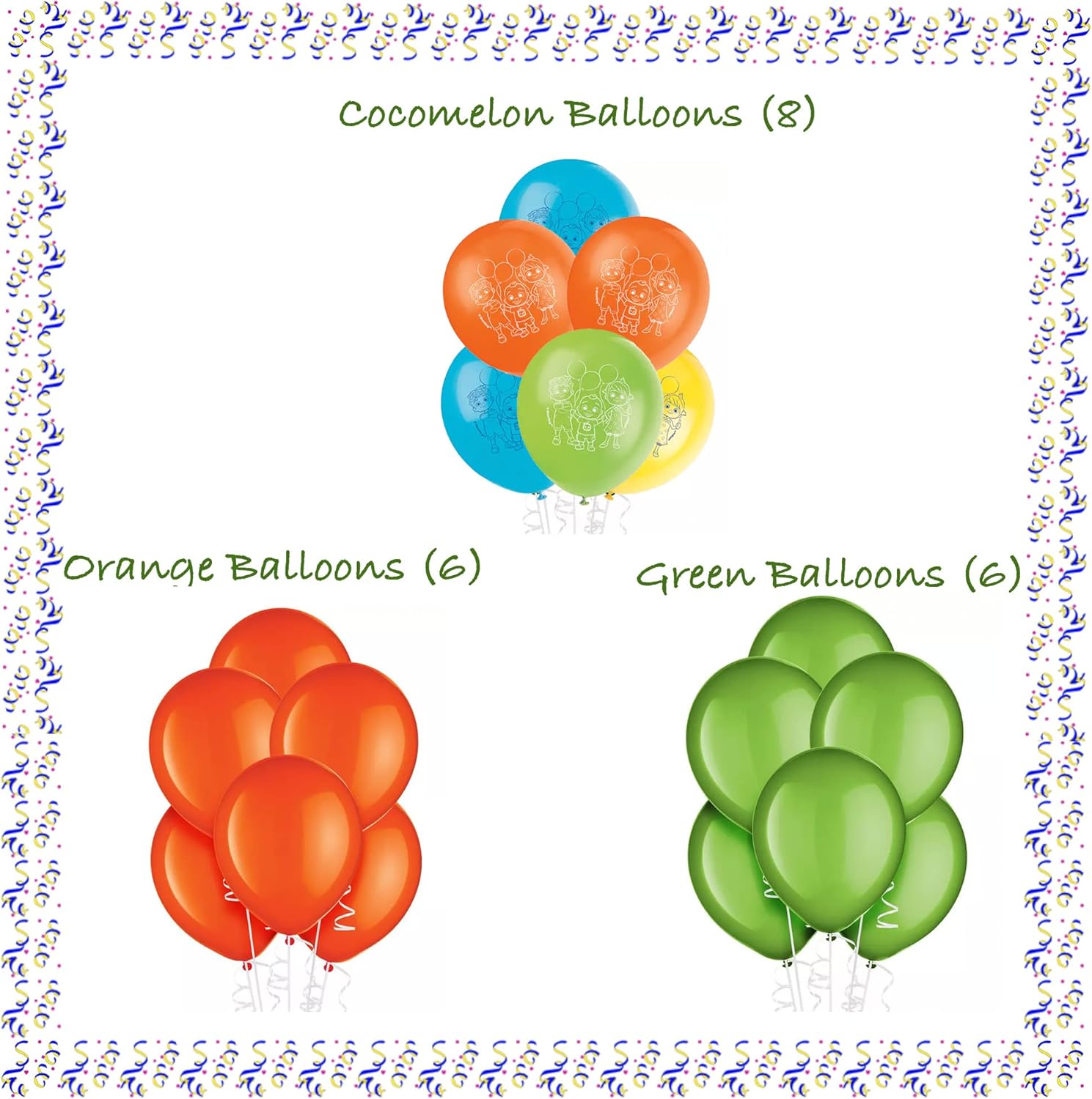 CoComelon Birthday Party Supplies Decoration Kit for Boys or Girls N5079