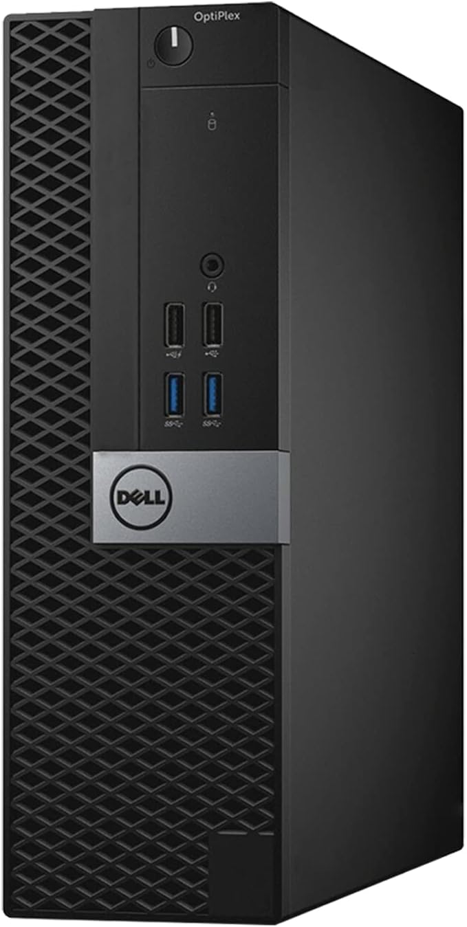 Dell OptiPlex 7040 Desktop PC, 16GB RAM 1TB SSD, 24 Inch Monitor, Renewed D52881