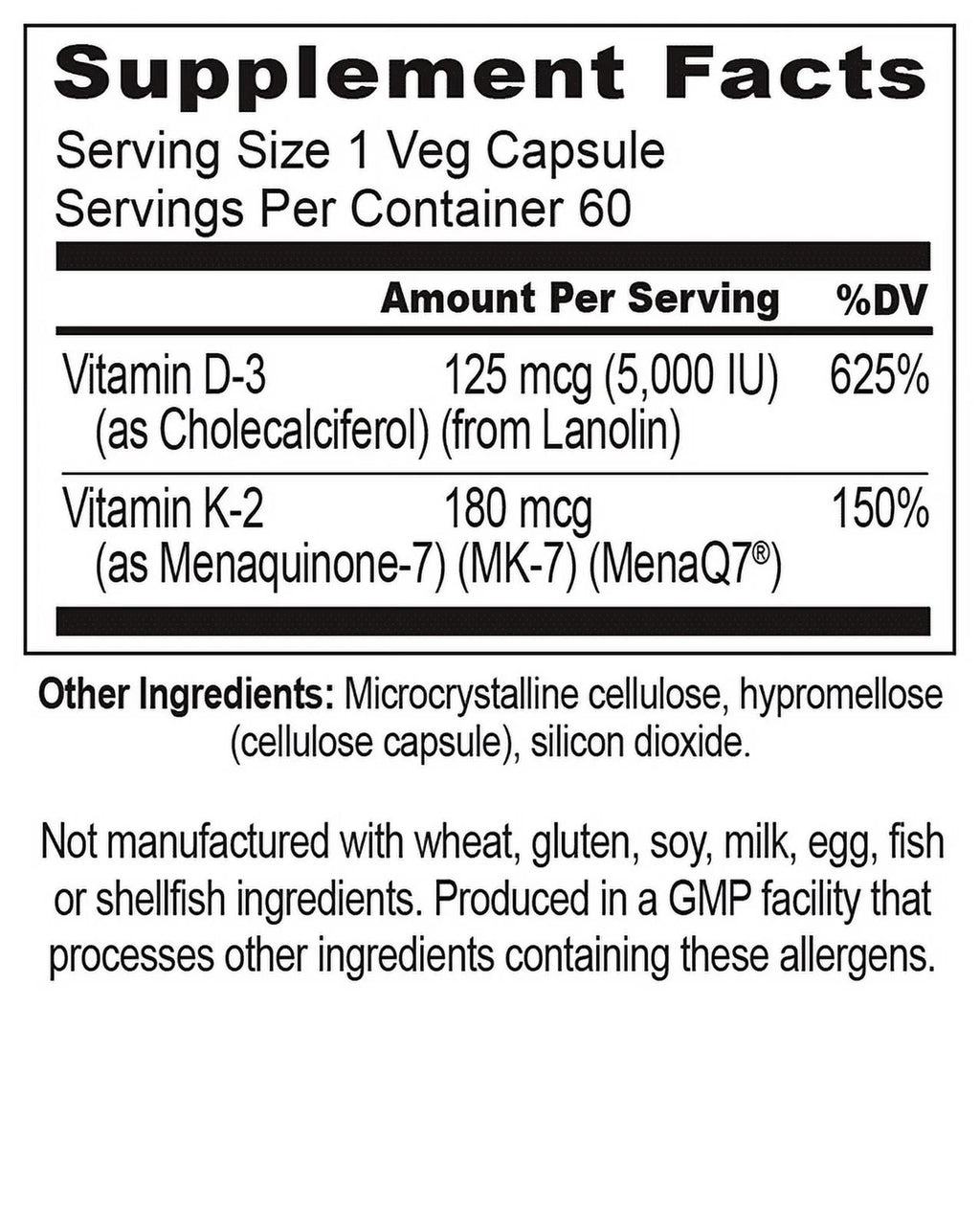 Vascular Flex™ with Vitamins D3 & K2 O771