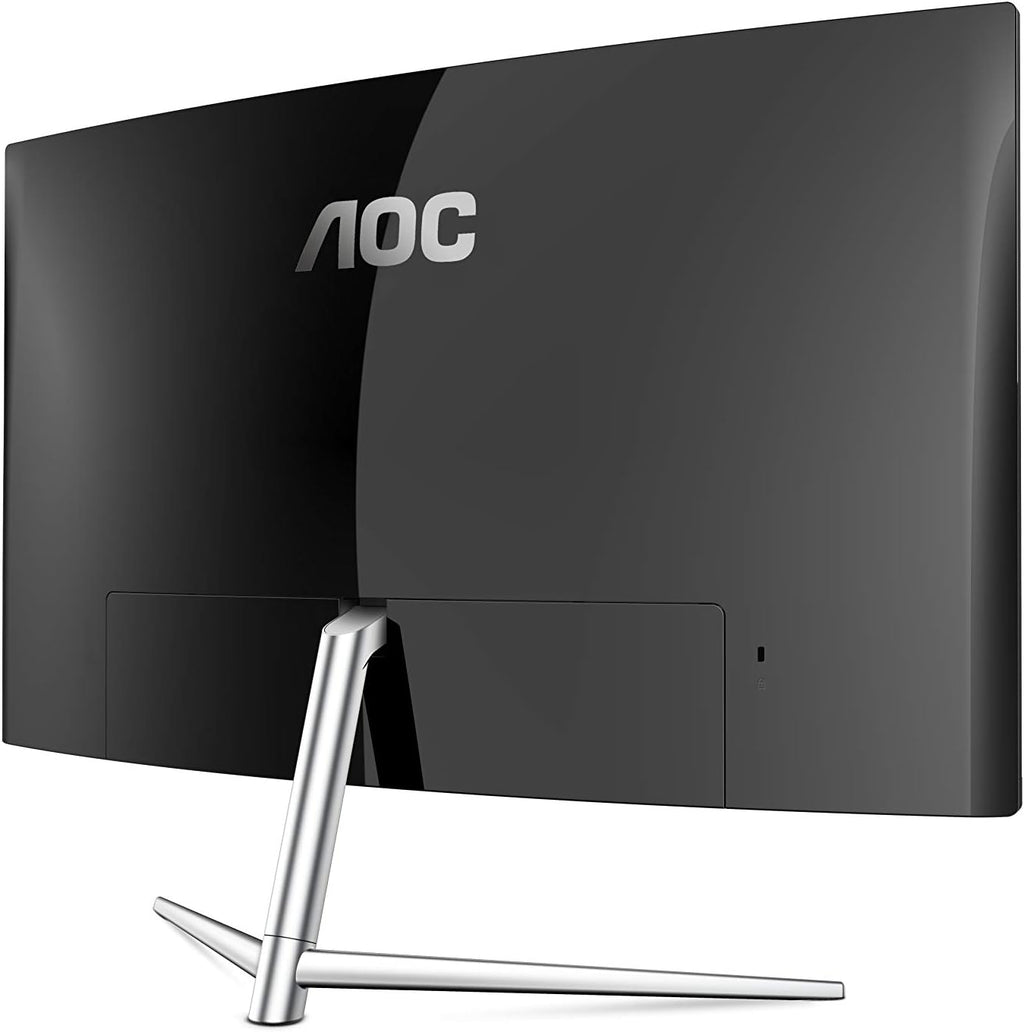 AOC C32V1Q 31.5" Full HD Curved Monitor, 75Hz, Frameless, Black Y567