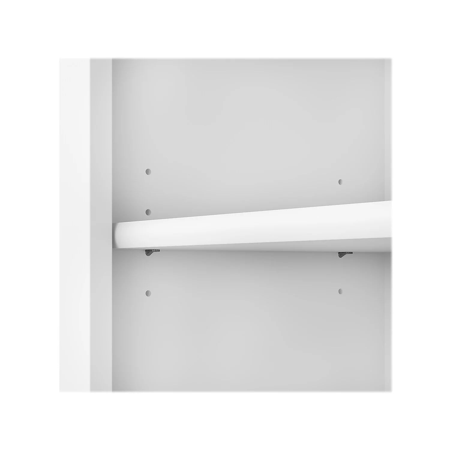 Bush Furniture Somerset 5 Shelf Tall Bookcase White U387859