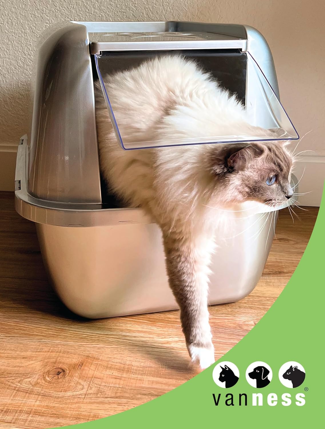 Van Ness Pets EZ Clean Jumbo Covered Cat Litter Box X219