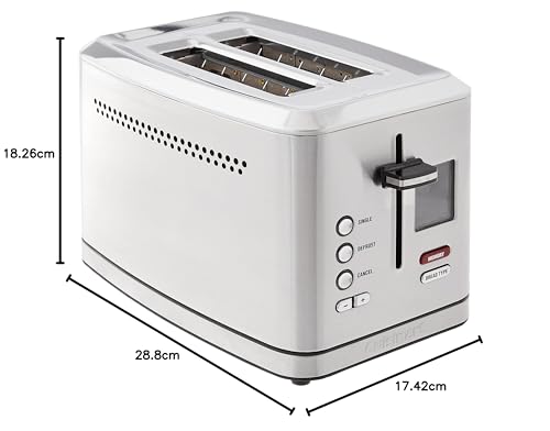 Cuisinart CPT-720 2-Slice Digital Toaster with MemorySet, Silver X503495
