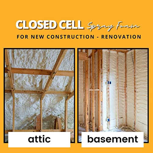 Vega Bond V600 Closed Cell Spray Foam Insulation Kit, 600 BF Coverage U79639