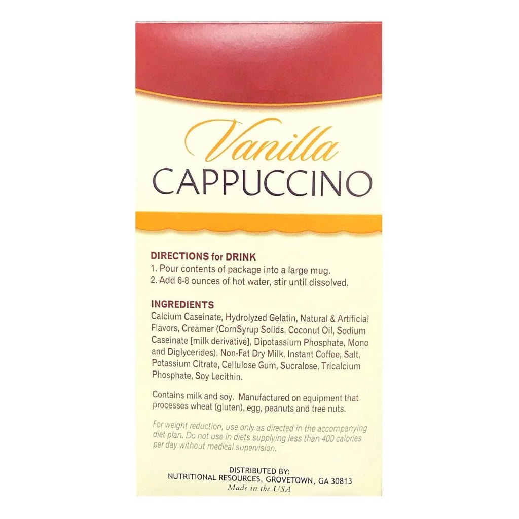 Vanilla Cappuccino High Protein Diet Drink 3 Pack S976