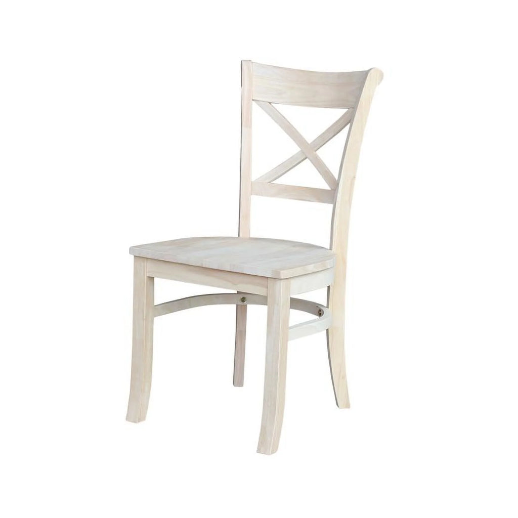 Set of Two Charlotte X-Back Chairs E533069