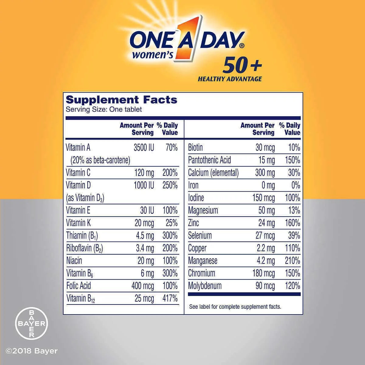One A Day Women's Multivitamin Multimineral Supplement, 300 ct. L3668